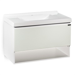 Gabinete para Banheiro Firenze 80x45cm Branco - Venturi