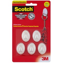 Gancho Scotch Transparente - 3M