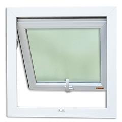 Janela Maxim-Ar em Pvc Smart Solutions 60x60cm Branca - Brimak