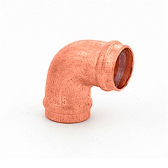 Joelho 90° de Cobre com Solda 22mm