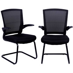 Kit 2 Cadeiras Milão Preta Fixa 91cm - Ór Design