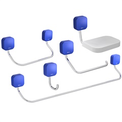 Kit de Capas para Acessório com 7 Unidades Pix Azul - Deca 