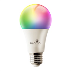 Lâmpada Bulbo Smart  Inteligente 9w Bivolt Rgb - Gaya 