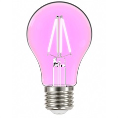 Lâmpada Led a60 Color com Filamento E27 4w Autovolt Rosa - Taschibra  