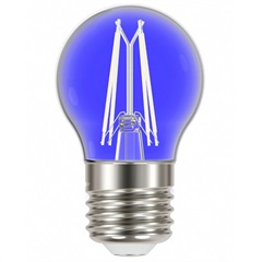 Lâmpada Led Bolinha G45 Color com Filamento E27 4w Autovolt Azul - Taschibra  