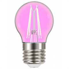 Lâmpada Led Bolinha G45 Color com Filamento E27 4w Autovolt Rosa - Taschibra  
