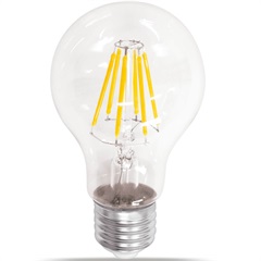 Lâmpada Led Bulbo com Filamento 4w Bivolt 2400k Luz Amarela