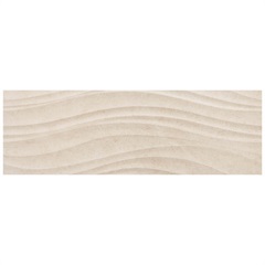 Listelo Borda Reta Acetinado Studio Limestone Hd Cinza 29,1X87,7cm