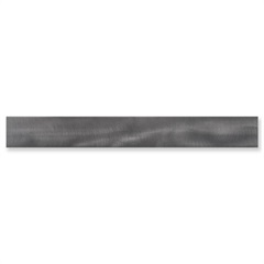 Listelo Borda Reta Rock Steel Matte Lux Cinza Escuro 7,5x120cm - Cerâmica Portinari