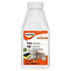 Lixa Líquida Transparente 500ml - Alabastine