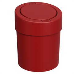 Lixeira Automática Press 5 Litros Vermelho Bold - Coza