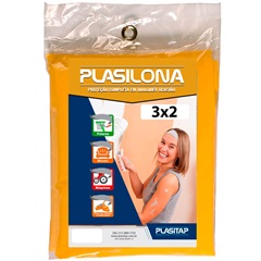 Lona Plástica Plasilona 3x2m Amarela - Plasitap                      