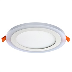 Luminária de Led de Embutir Redonda 3 Estágios Downlight 18w+6w Bivolt Branca 6500k - Elgin