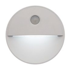 Luminária de Teto Night Sensor 1w Bivolt Luz Branca - Bronzearte 