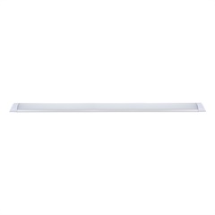 Luminária Led Slim Aço 1000x75mm 36w 4100k Branca - Blumenau