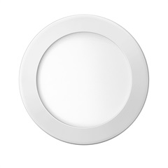 Luminária Painel de Led de Embutir Redonda Downlight 12w Bivolt Branca 6500k - Elgin