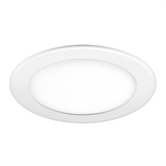 Luminária Painel de Led de Embutir Redonda Downlight 24w Bivolt Branca 6500K