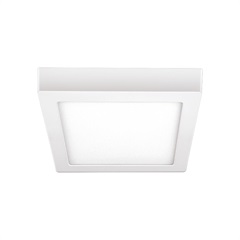 Luminária Painel de Led de Sobrepor Quadrada Downlight 18w Bivolt Branca 6500k - Elgin