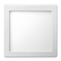 Luminária Painel de Led de Sobrepor Quadrada Downlight 6w Bivolt Branca 2700K