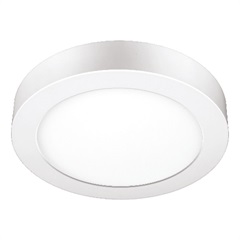 Luminária Painel de Led de Sobrepor Redonda Downlight 18w Bivolt Branca 2700k - Elgin