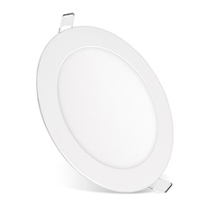 Luminária Painel Inteligente de Embutir Redondo Downlight Smart Wi-Fi 18w 3000 a 6000k Branco - Elgin