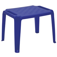 Mesa Infantil em Polipropileno Dona Chica 49,5x63,5x46cm Azul