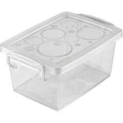 Mini Organizador com Alça 12,8x9cm Branco