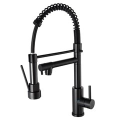 Misturador Monocomando para Cozinha Gourmet Preto An-1001asp - Deckcasa