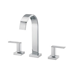 Misturador para Lavatório de Mesa Bica Alta Square Chrome Ref. 34806 - Docol