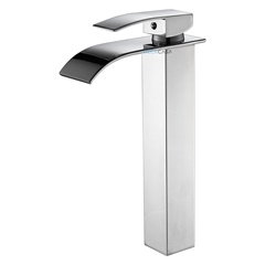 Misturador para Lavatório Monocomando Cascata Bica Alta Cromado Dc-6020a - Deckcasa