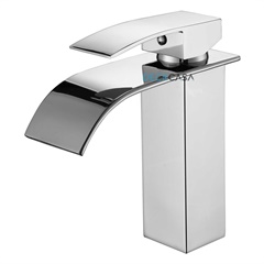 Misturador para Lavatório Monocomando Cascata Bica Baixa Cromado Dc-6019a - Deckcasa