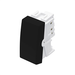 Módulo de Interruptor Intermediário Habitat Black 16a 250v Preto - Fame