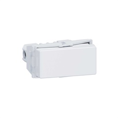 Módulo de Interruptor Paralelo 10A 250v com Placa 4x2 Equille Branco