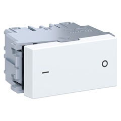 Módulo de Interruptor Simples Bipolar Esatta 10a 250v Branco - WEG