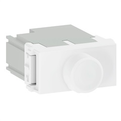 Módulo Dimmer Rotativo 300w 127v Refinatto Branco