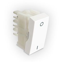 Módulo Interruptor Bipolar Simples Pro 25a Branco - Alumbra