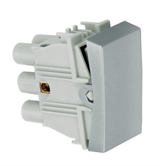 Módulo Interruptor Intermediário 10A 250V Alumínio Fosco