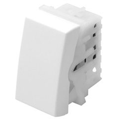 Módulo Interruptor Intermediário Modulare 10a 250v Branco - Fame