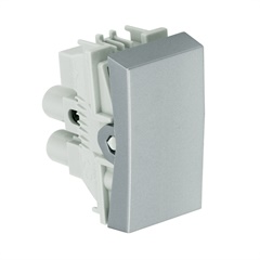 Módulo Interruptor Simples 10A 250V Alumínio Fosco