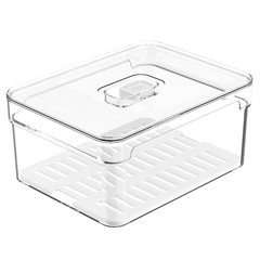 Organizador Clear Fresh 2,2 Litros Natural - Ou