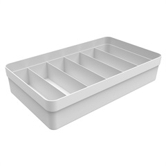 Organizador Logic Colméia 20x35cm Branco Fechado - Ou