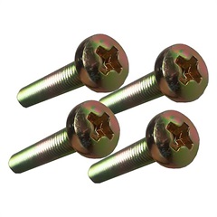 Parafuso Rosca Métrica 8x30mm com 4 Peças