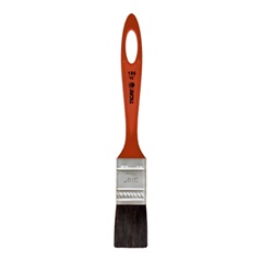 Pincel Pelo Orelha de Boi 186 Cerdas Preta 3/4'' Castanho