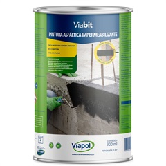 Pintura Asfáltica Impermeabilizante Viabit Preto 0,900ml