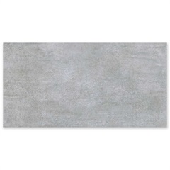 Piso Cerâmico Esmaltado Retificado Cimento Granilha Bossa Cinza 60x120cm - Formigres