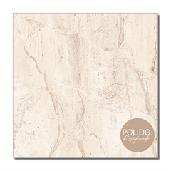 Piso Cerâmico Polido Retificado Vecchia Bege 66x66cm - Formigres