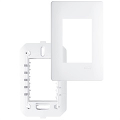 Placa com Suporte 4x2 3 Postos Habitat Branco - Fame