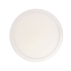 Plafon de Sobrepor Smart Redondo Dimerizável 18w Bivolt Branco - Gaya 