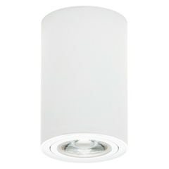 Plafon Tower Redondo Face Plana 12w Bivolt Branco  - Saveenergy