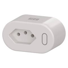 Plugue 10a Wi-Fi Bivolt Branco - WEG